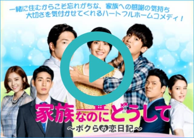 韓国ドラマ『家族なのにどうして ~ボクらの恋日記~』を見る